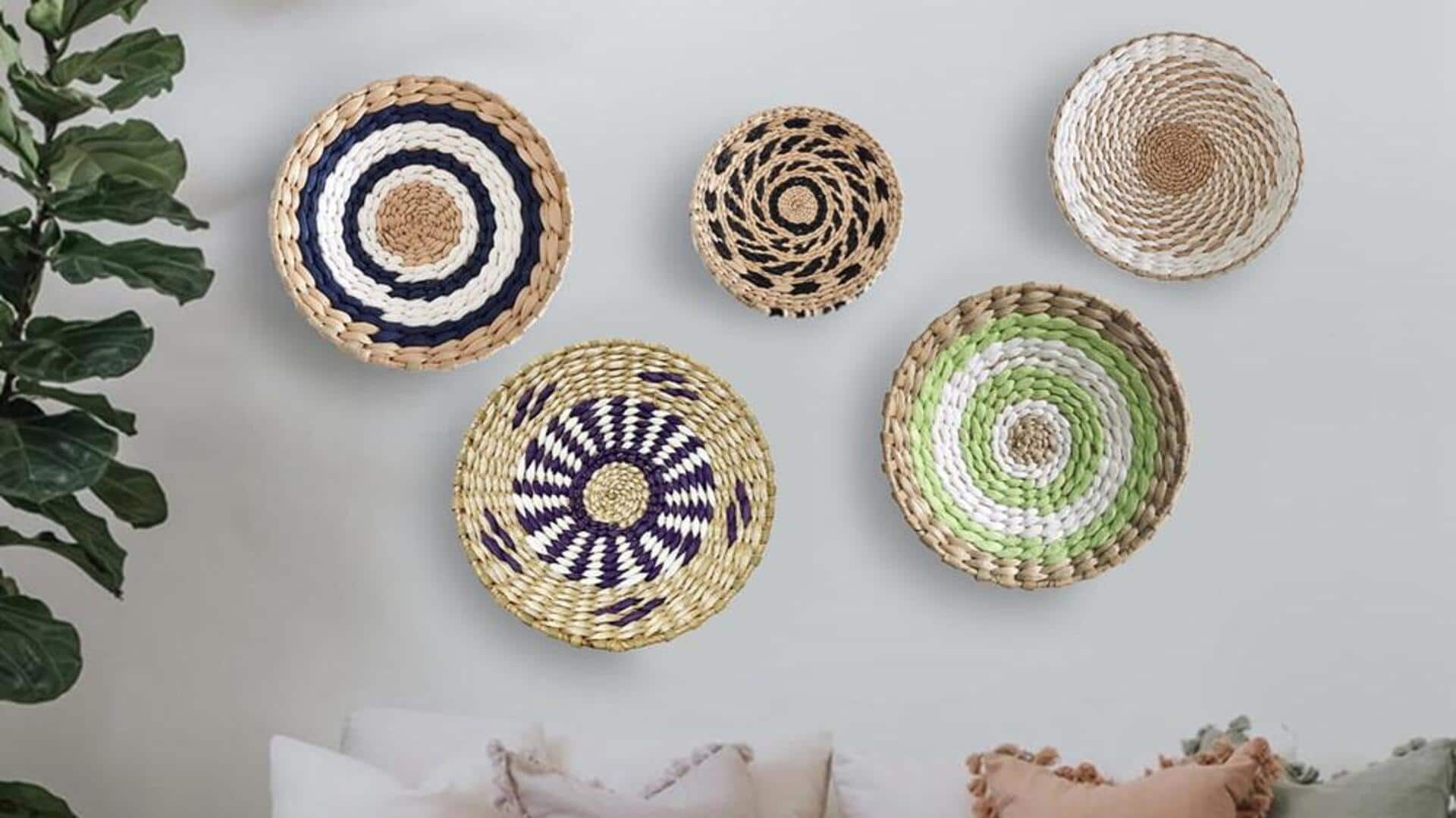 Add simplicity to your decor with woven baskets 