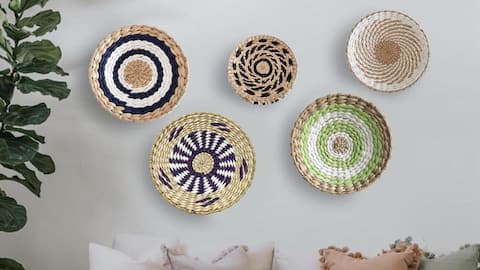 Add simplicity to your decor with woven baskets 