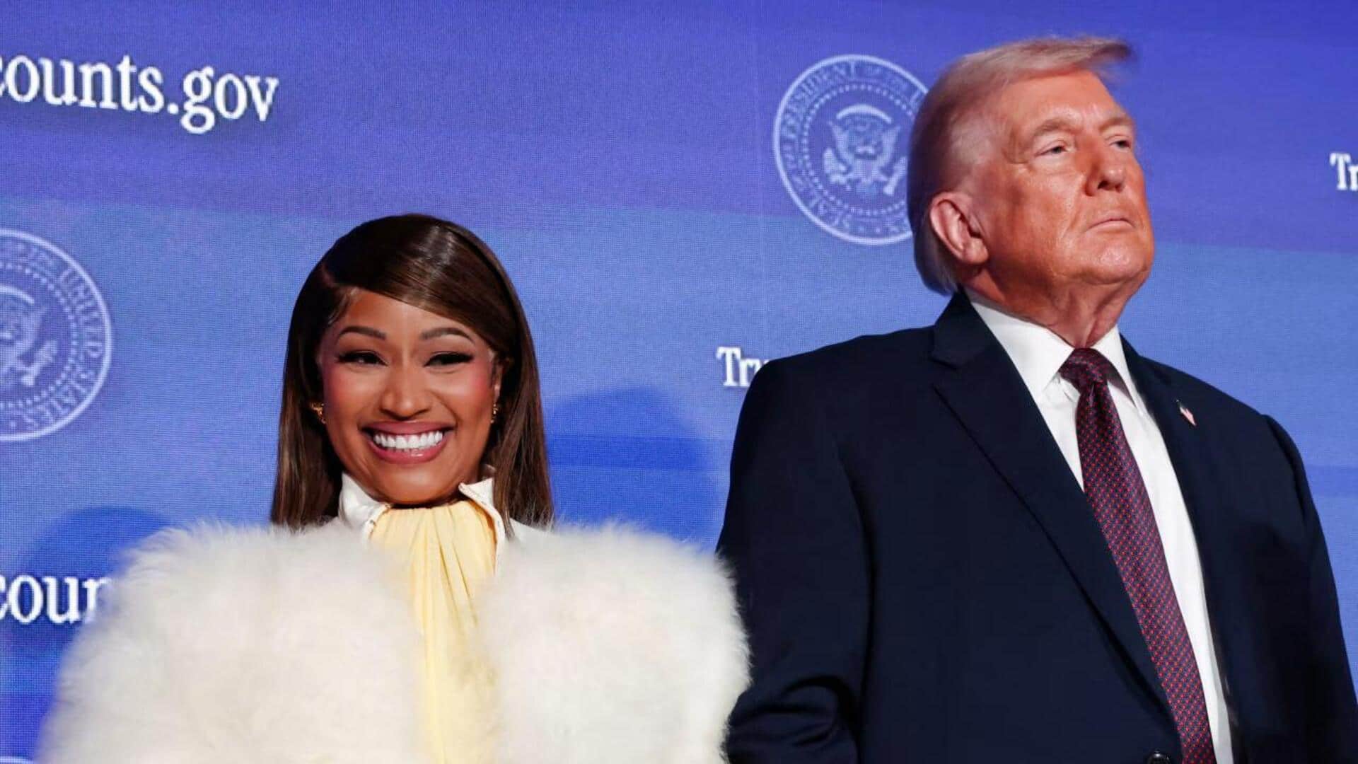'He understands you': Nicki Minaj defends support for Trump