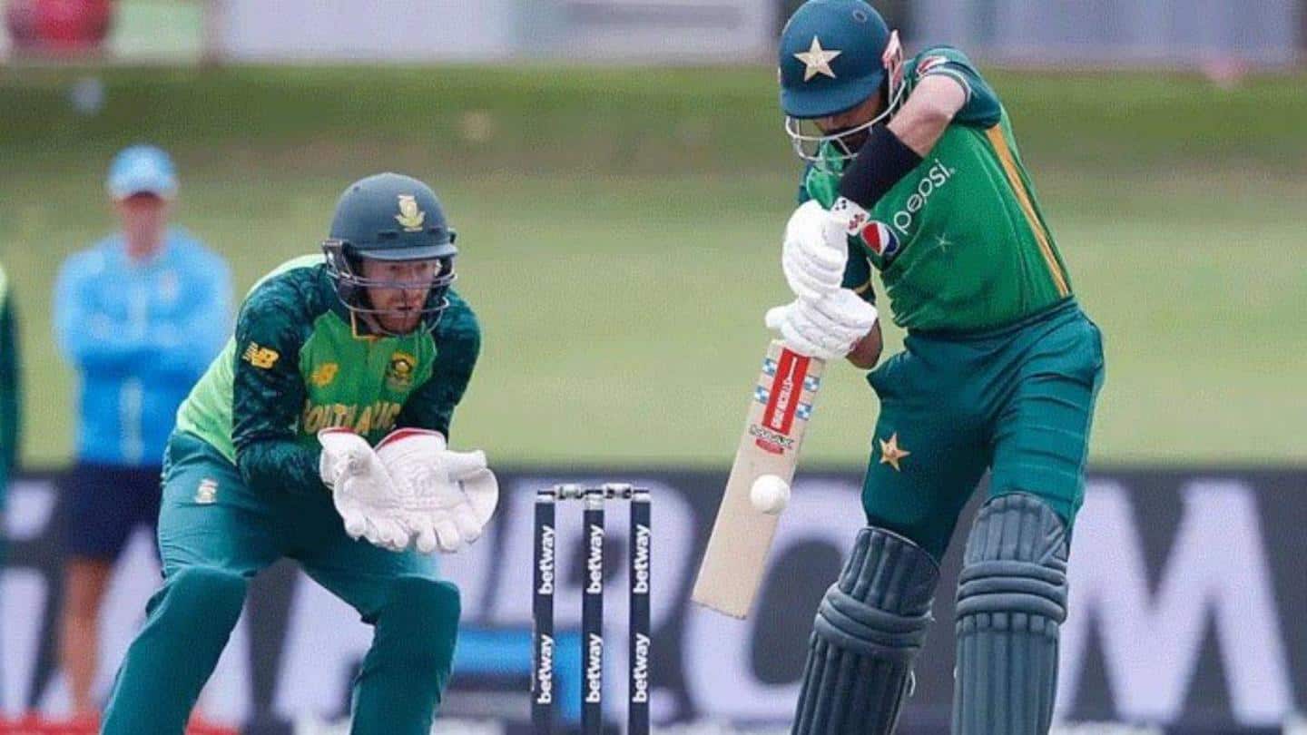 SA fined for slow over-rate in first T20I against Pakistan