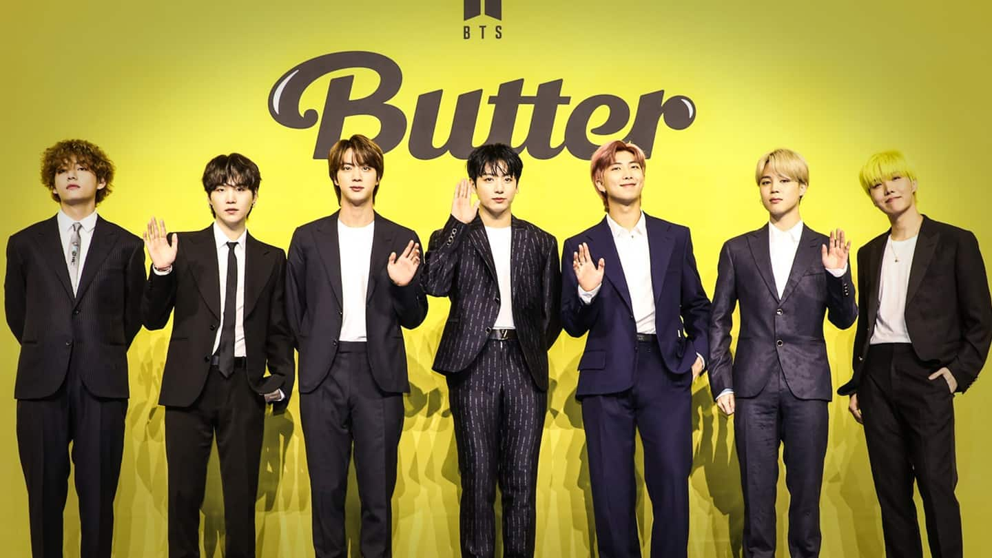 BTS single 'Butter' breaks multiple records, a day after release | NewsBytes