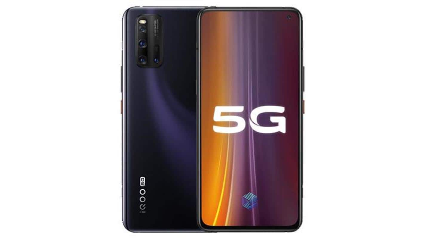 The iQOO 3 has a Super AMOLED display The iQOO 3 has a Super AMOLED display