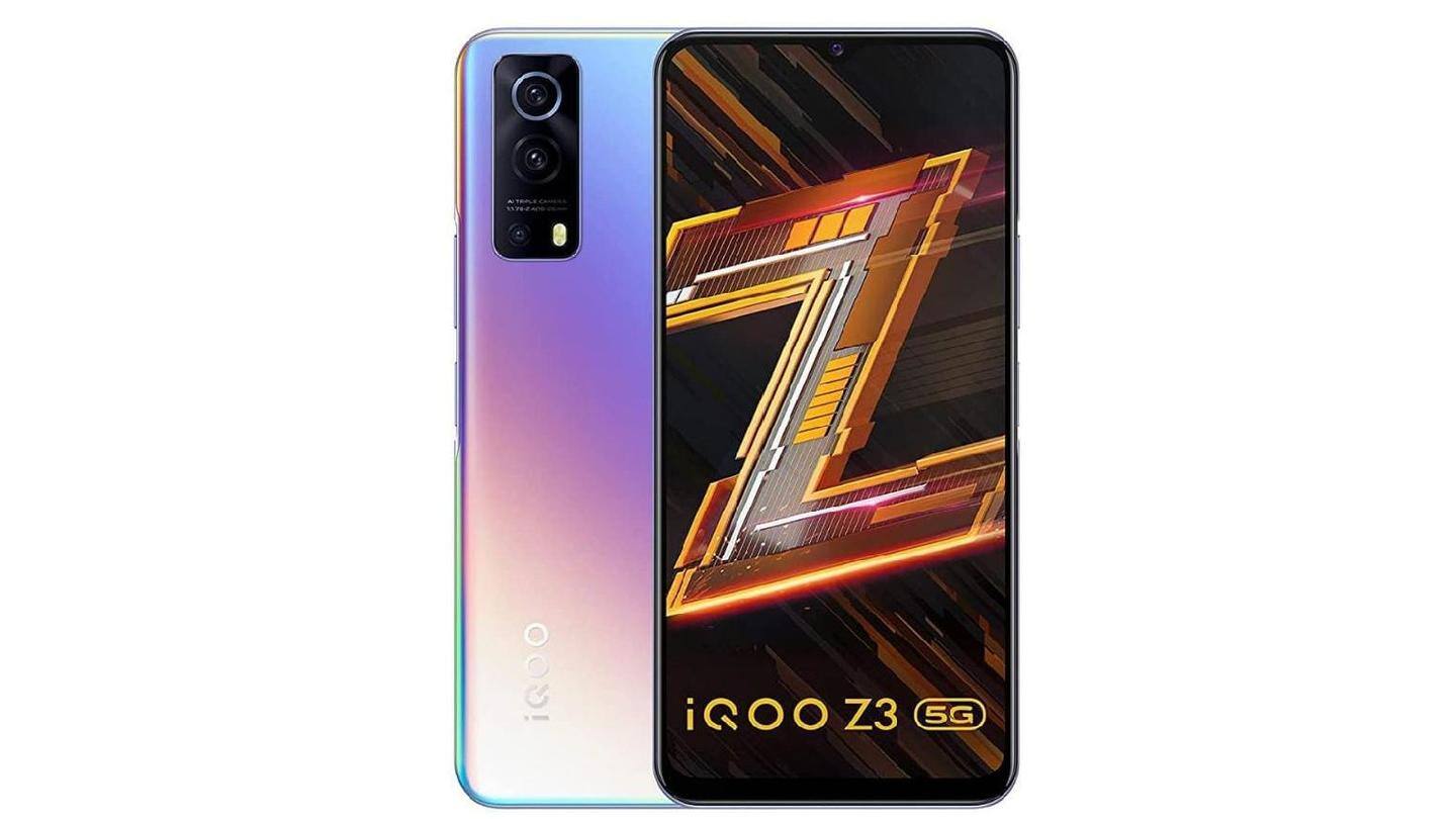 iQOO Z3 5G is available for Rs. 19,990 iQOO Z3 5G is available for Rs. 19,990