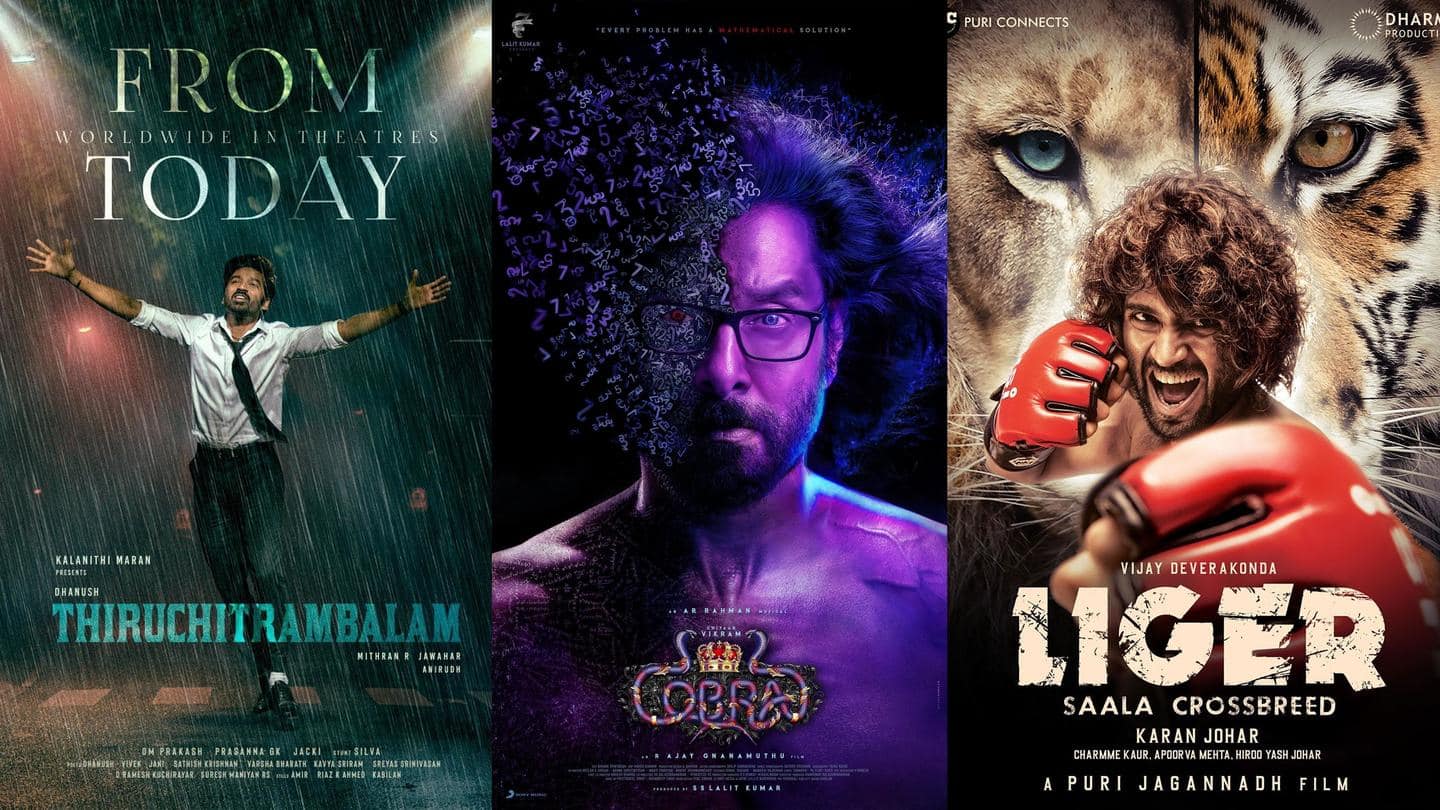 How are 'Liger,' 'Thiruchitrambalam,' 'Cobra' performing at the box office?
