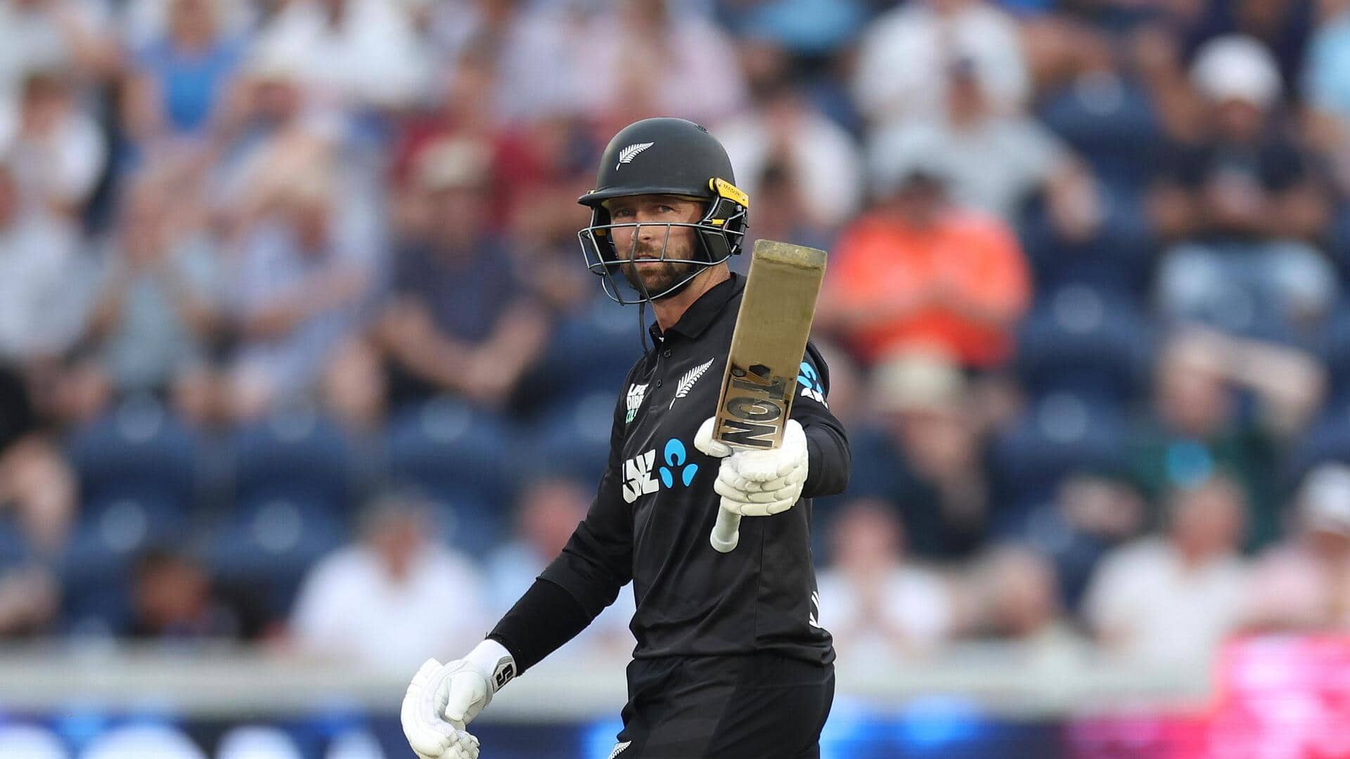 ENG vs NZ: Devon Conway registers his fourth ODI century