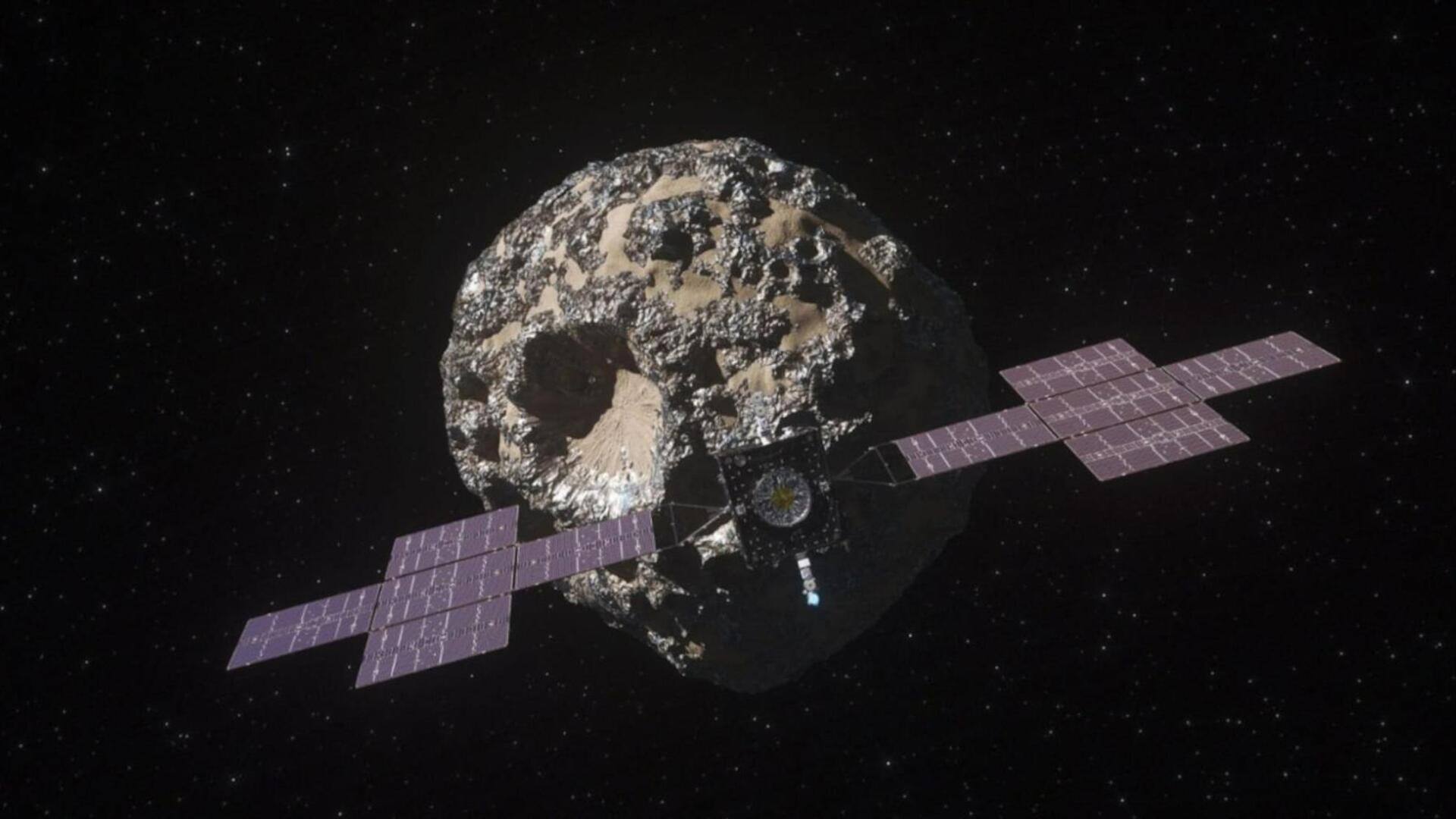 NASA's Psyche mission to explore metal asteroid takes to space