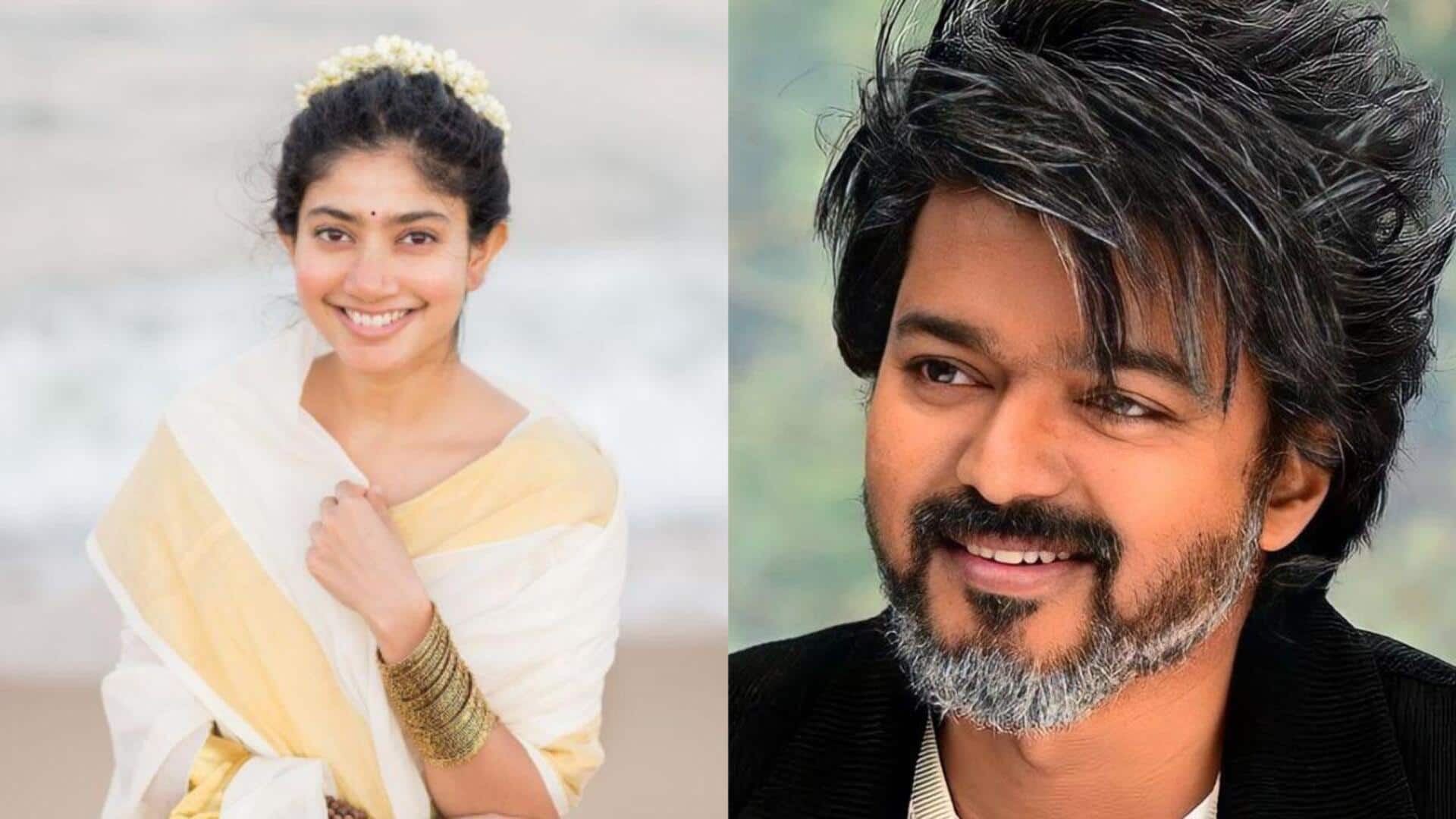 When Sai Pallavi rejected Vijay's 'Leo' over unequal screen space When Sai Pallavi rejected Vijay's 'Leo' over unequal screen space