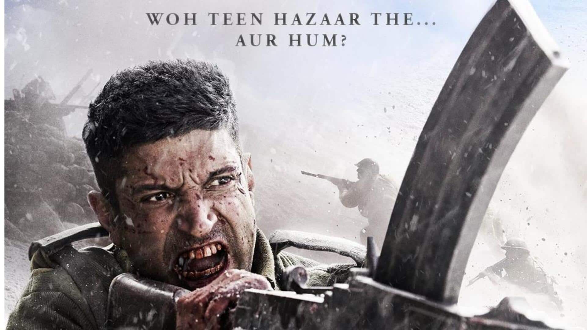 Farhan Akhtar braved -10°C for upcoming movie '120 Bahadur' Farhan Akhtar braved -10°C for upcoming movie '120 Bahadur'