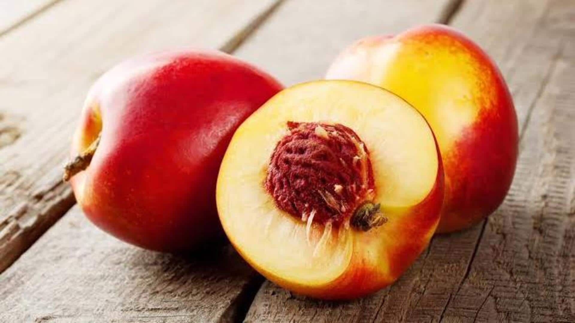 Nectarine: The fruit often confused with peaches 
