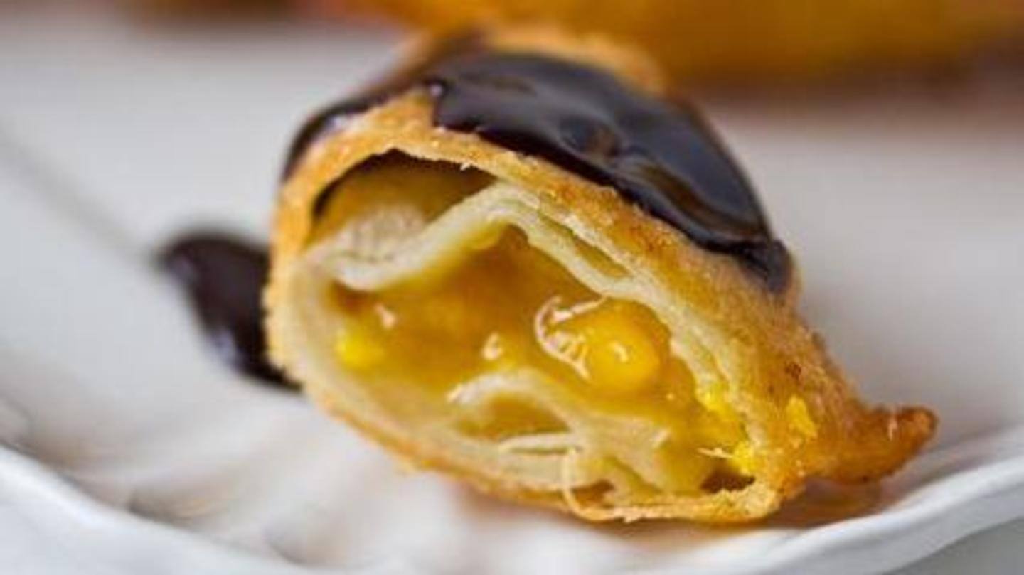 Try making 'samosa' with mangoes and impress your guests Try making 'samosa' with mangoes and impress your guests