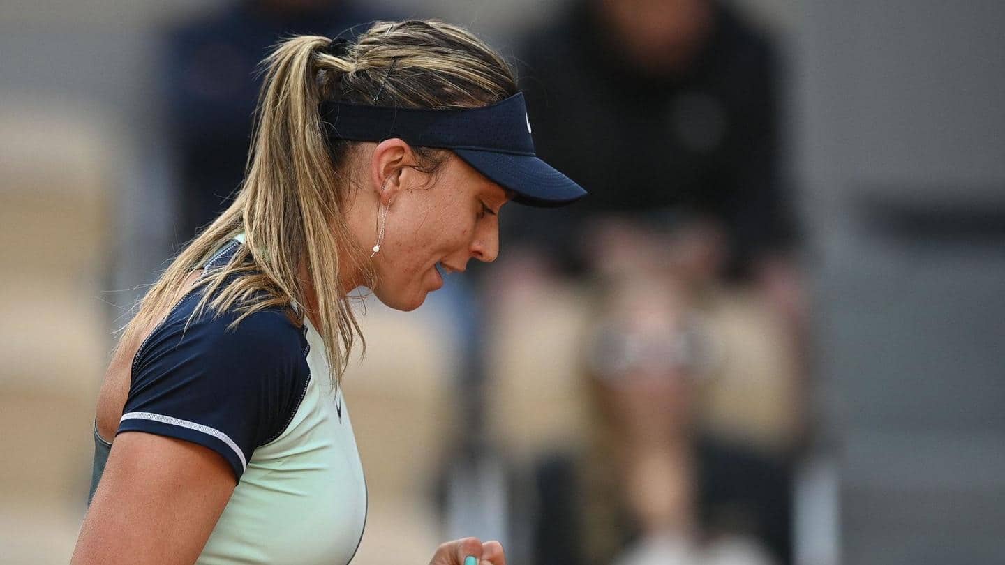 2022 French Open: Paula Badosa advances, defeat for Karolina Pliskova