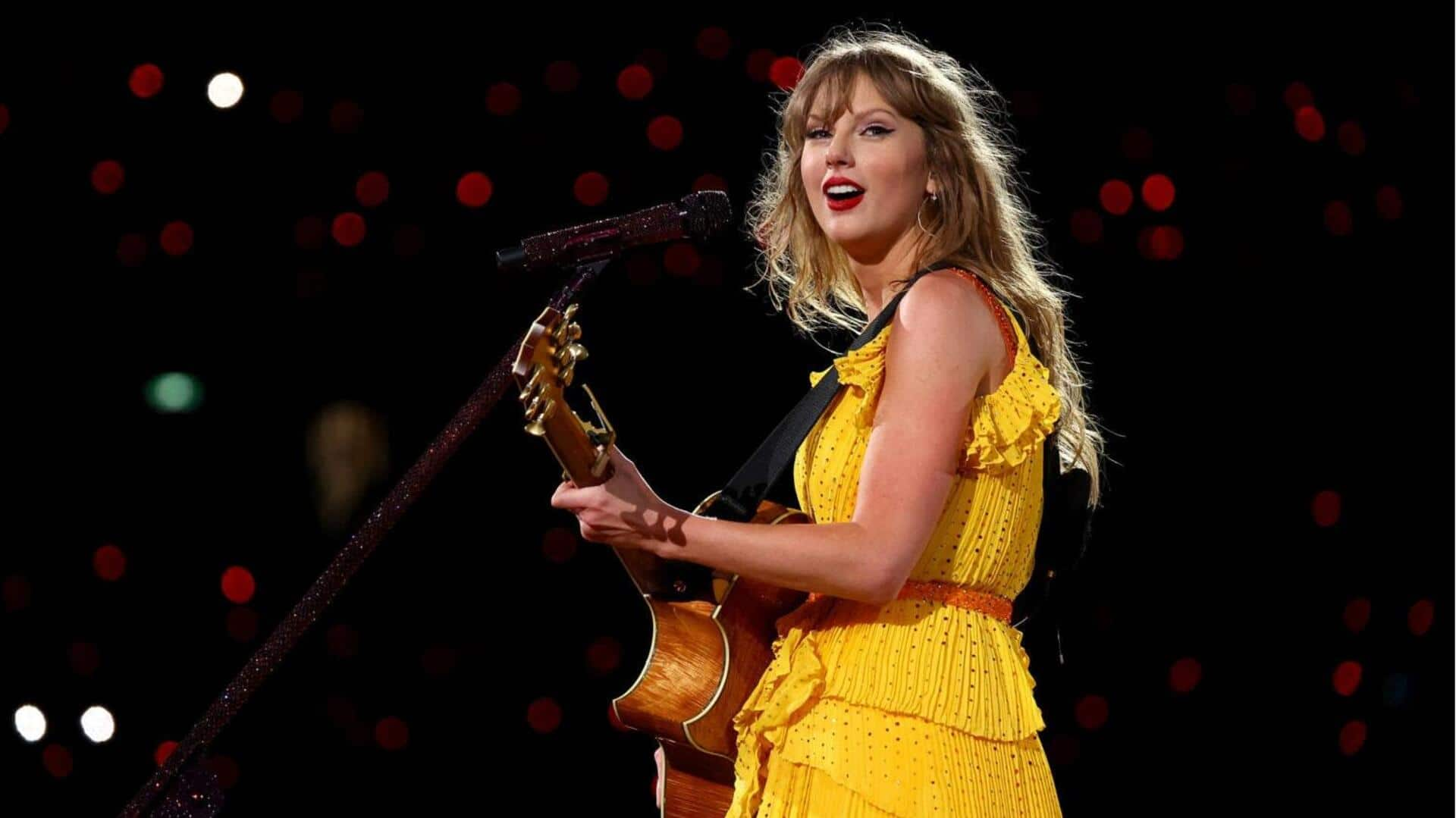 Taylor Swift thanks 'Eras Tour' crew with whopping $197M bonus