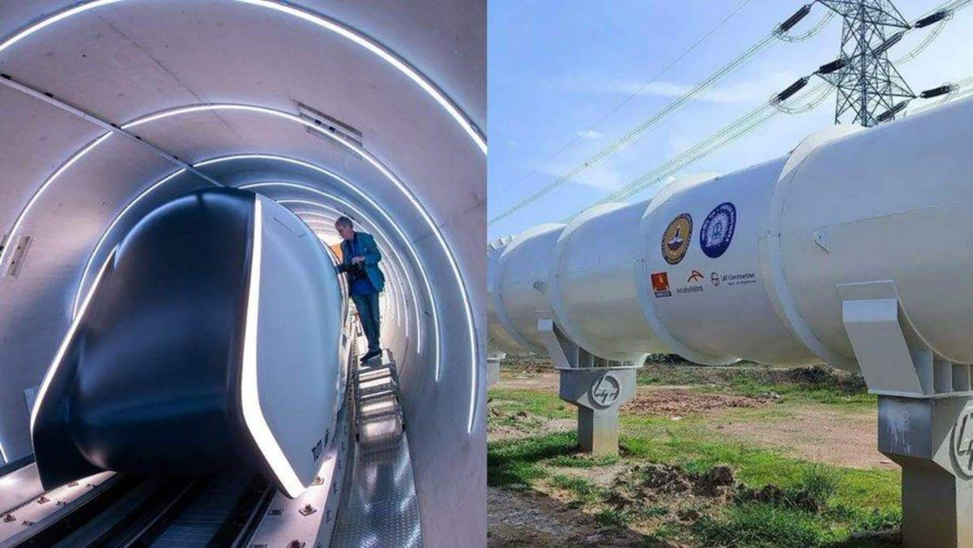 India's 1st hyperloop test track unveiled at IIT Madras