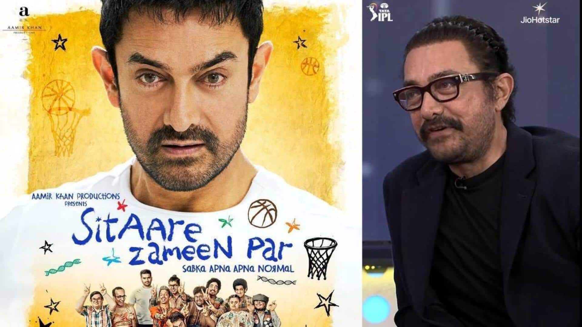 Aamir Khan to promote 'Sitaare Zameen Par' at IPL finale Aamir Khan to promote 'Sitaare Zameen Par' at IPL finale
