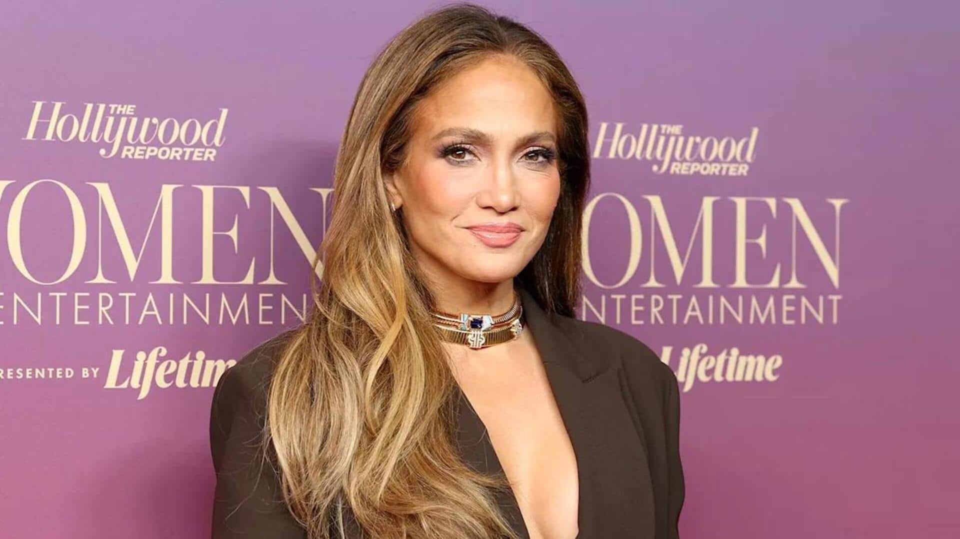 Jennifer Lopez back in 'romcom era' with 'Office Romance'