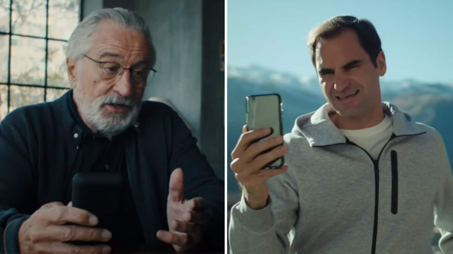 Robert De Niro, Roger Federer team up for hilarious advertisement