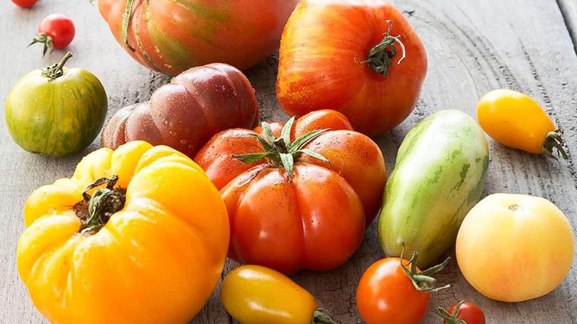 Growing heirloom tomatoes in small urban gardens