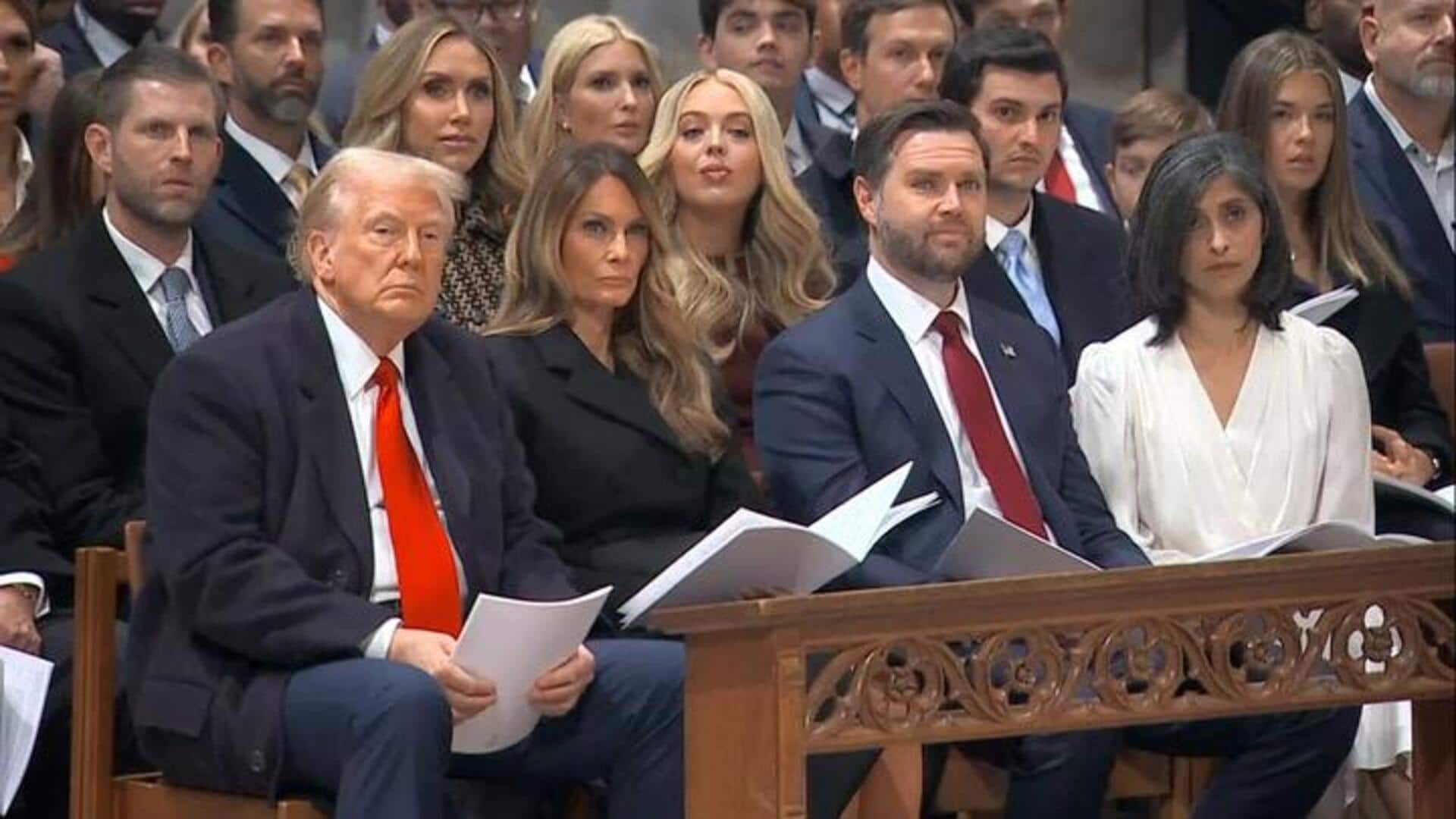 Bishop confronts Trump at inaugural prayer service 