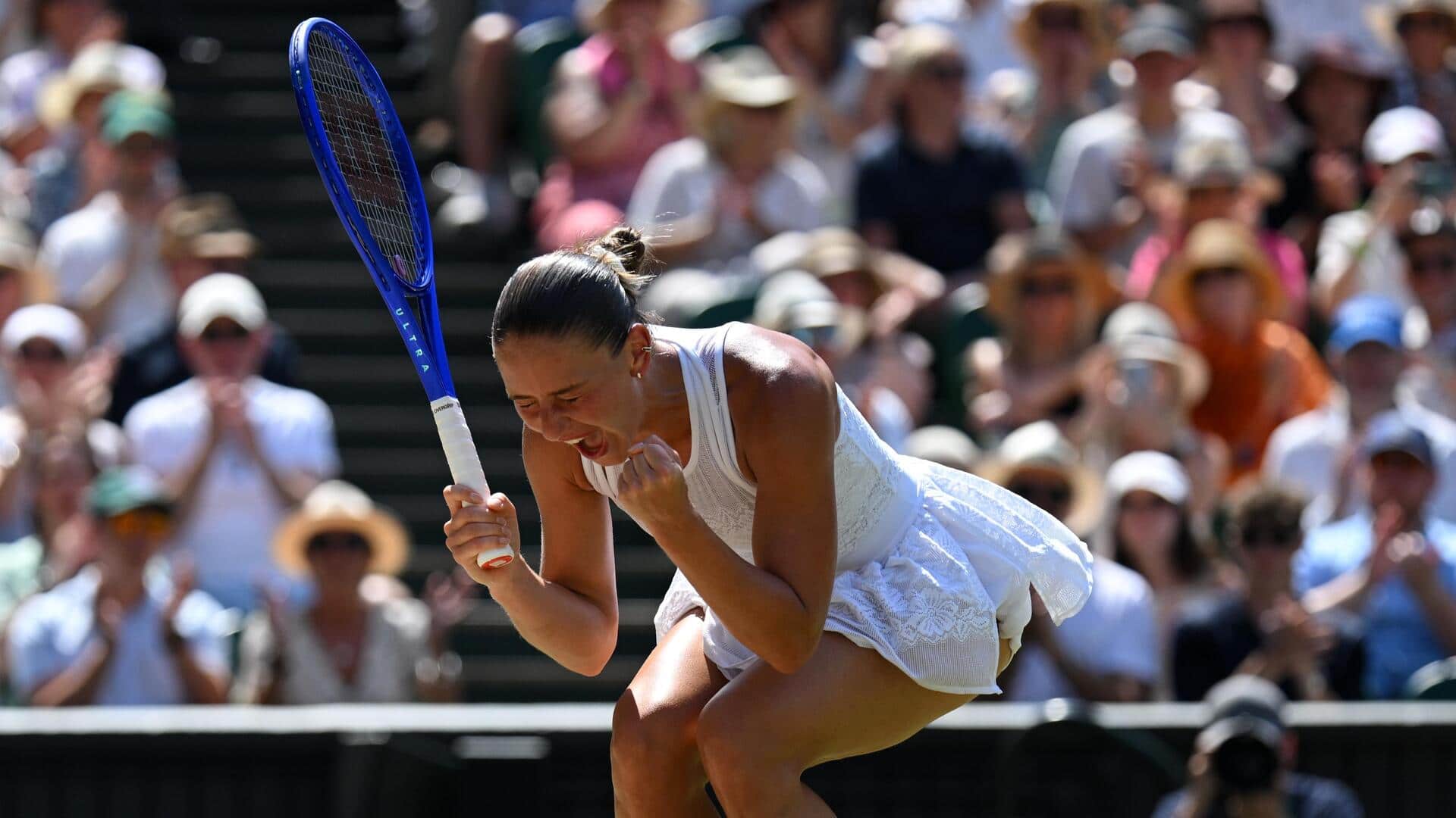 Marta Kostyuk reaches her maiden Wimbledon semi-final: Key stats