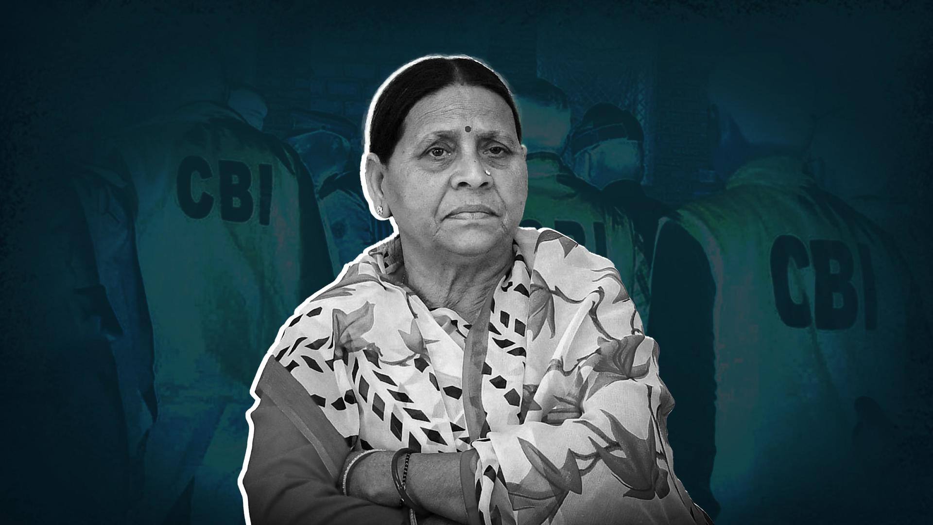 Land-for-jobs scam: CBI questions ex-Bihar CM Rabri Devi in Patna