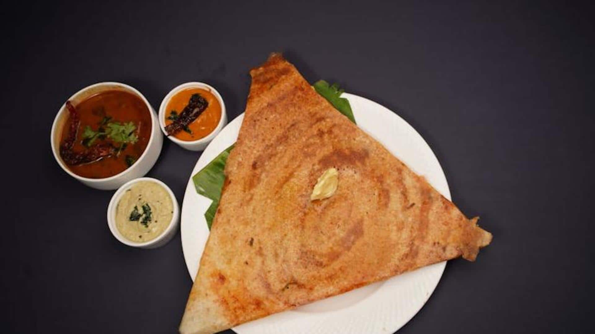 Indian vegan dosa delicacies tutorial