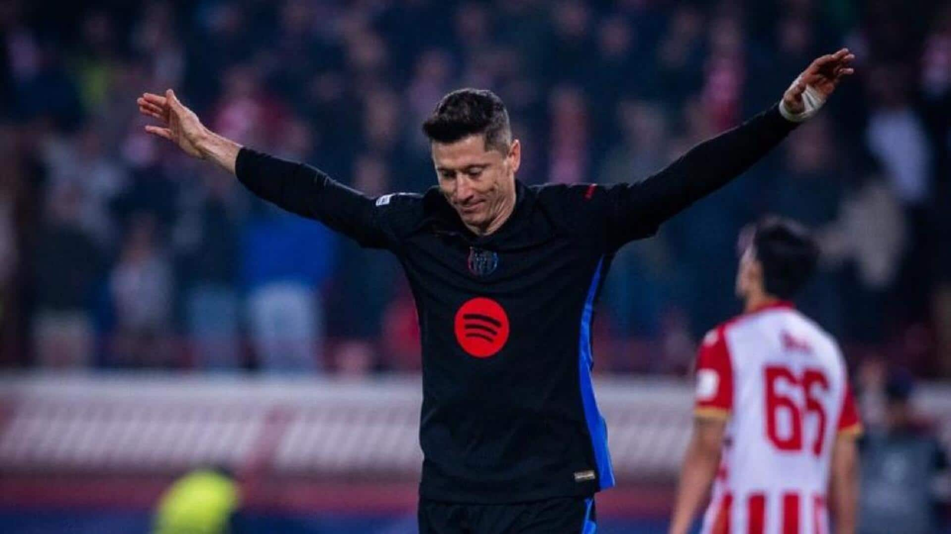 Robert Lewandowski races to 99 Champions League goals: Key stats