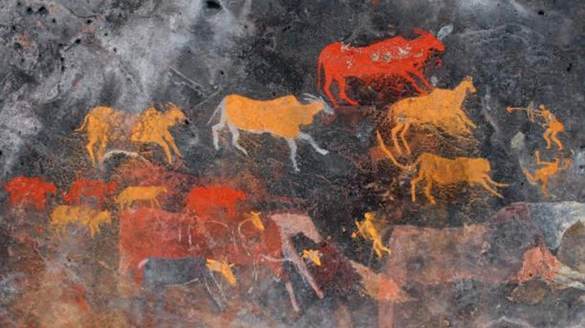 Exploring the colors used in ancient cave art