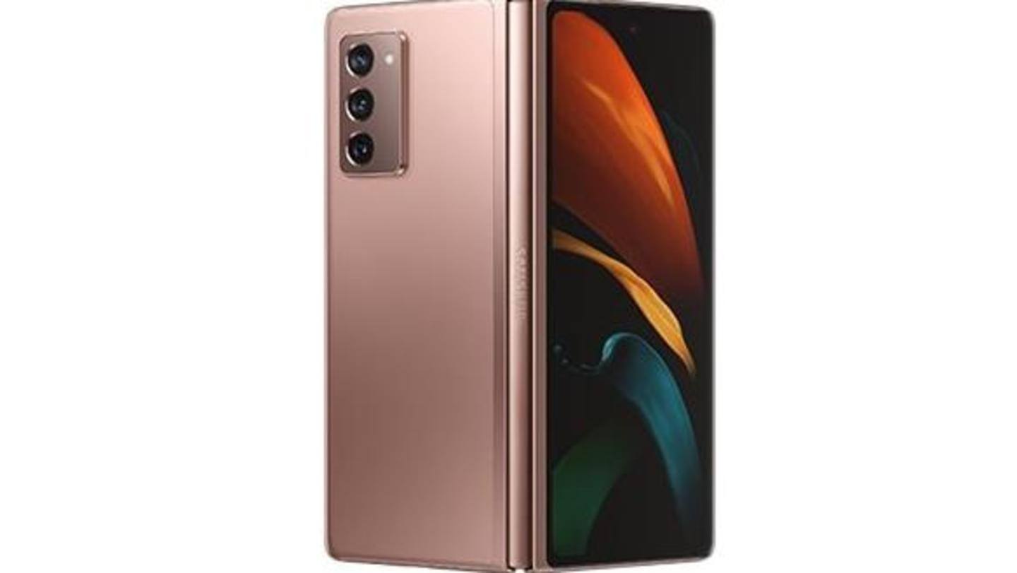 The device sports a 7.6-inch main display The device sports a 7.6-inch main display