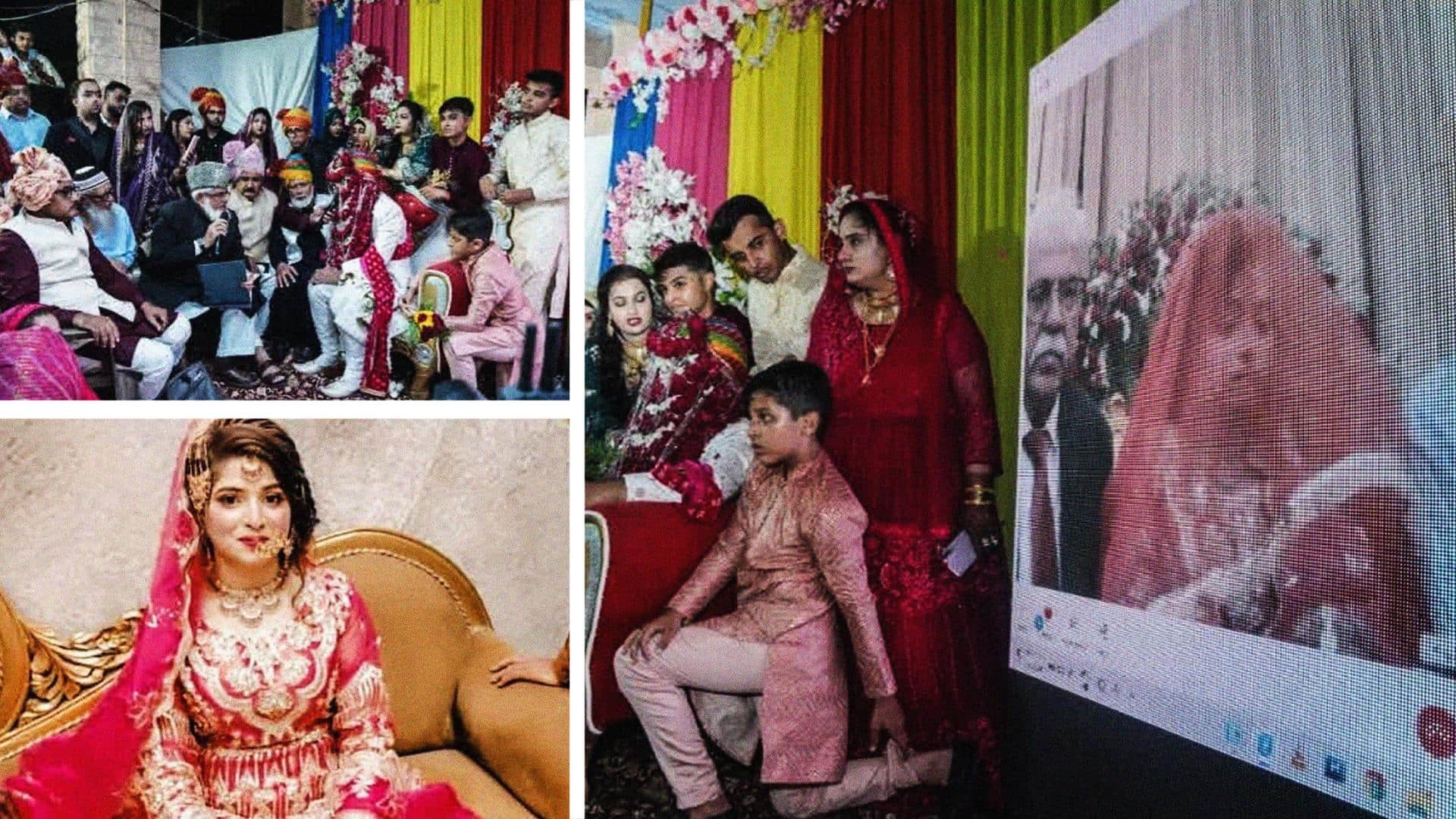 Another cross-border love story: Pakistani woman virtually marries Indian man