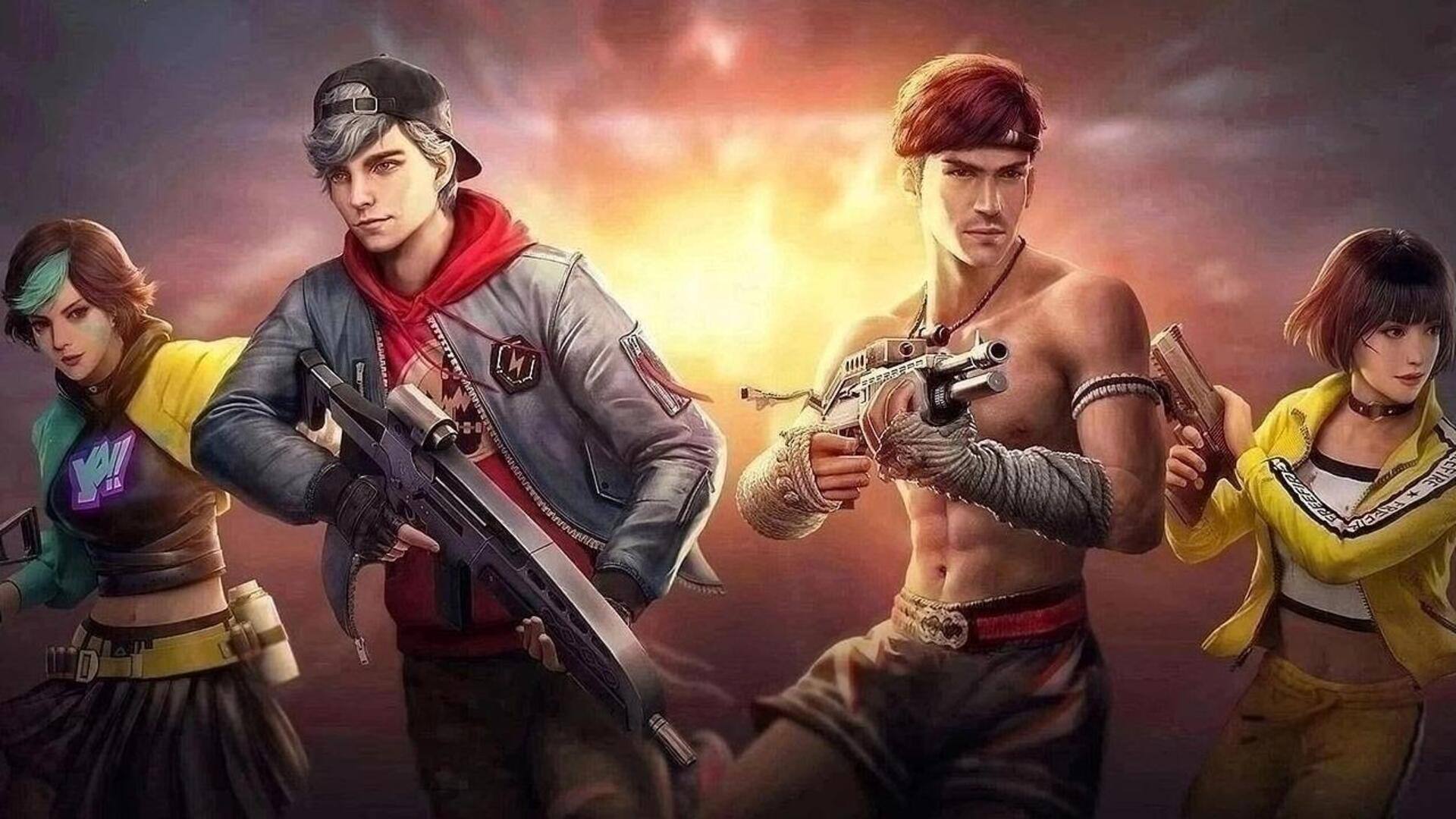 Garena Free Fire MAX redeem codes for October 22
