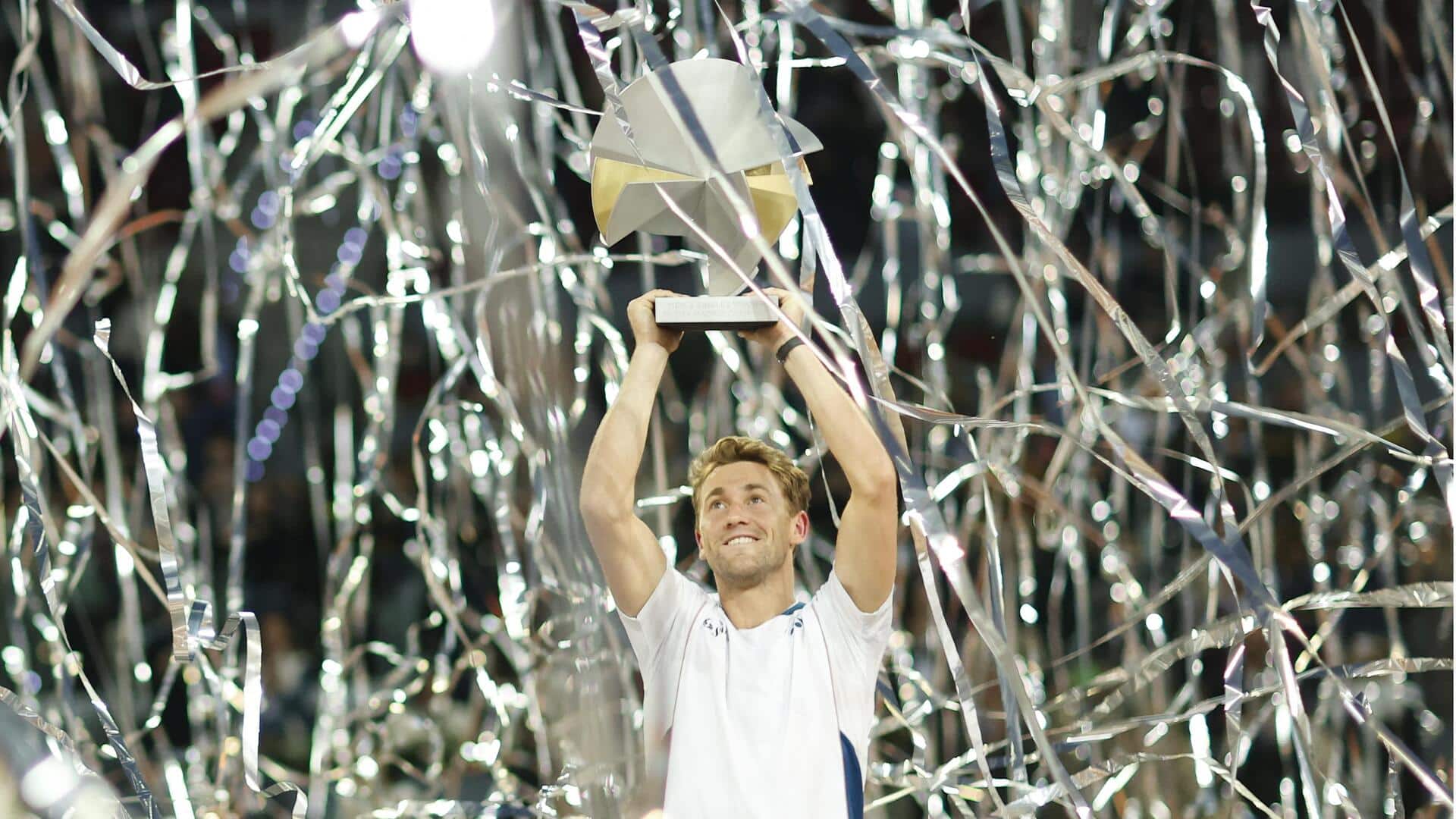 Casper Ruud attains these feats with maiden Masters 1000 title Casper Ruud attains these feats with maiden Masters 1000 title