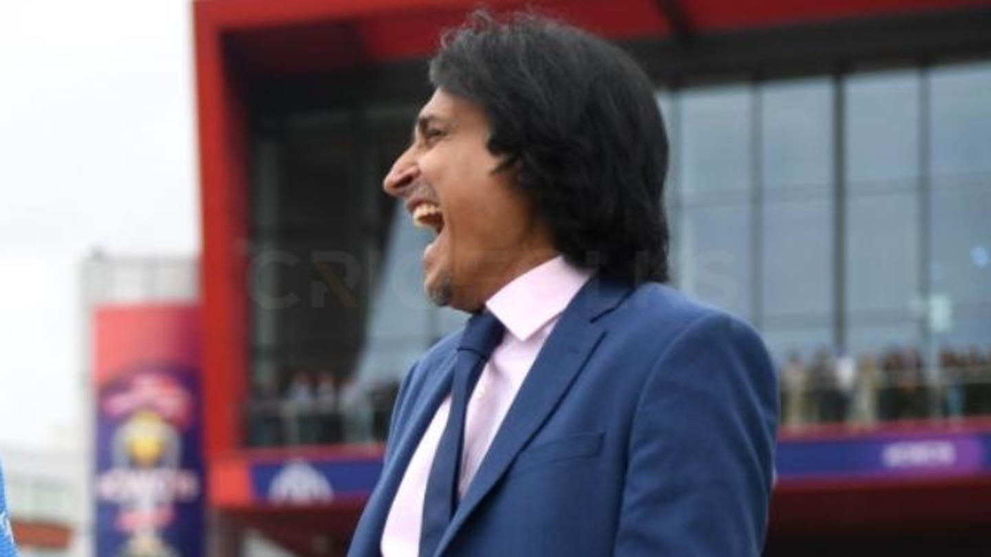 Ramiz will have to give up his commentary duties Ramiz will have to give up his commentary duties