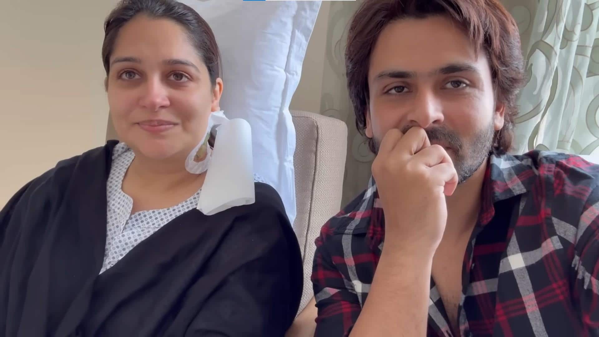 Dipika Kakar gives first health update since tumor removal surgery Dipika Kakar gives first health update since tumor removal surgery