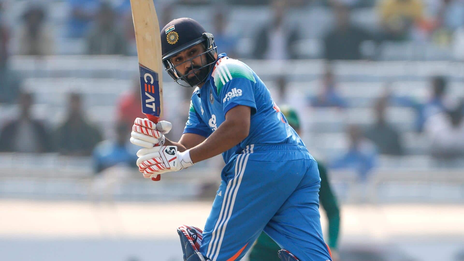 Rohit Sharma slams his 60th ODI half-century: Key stats