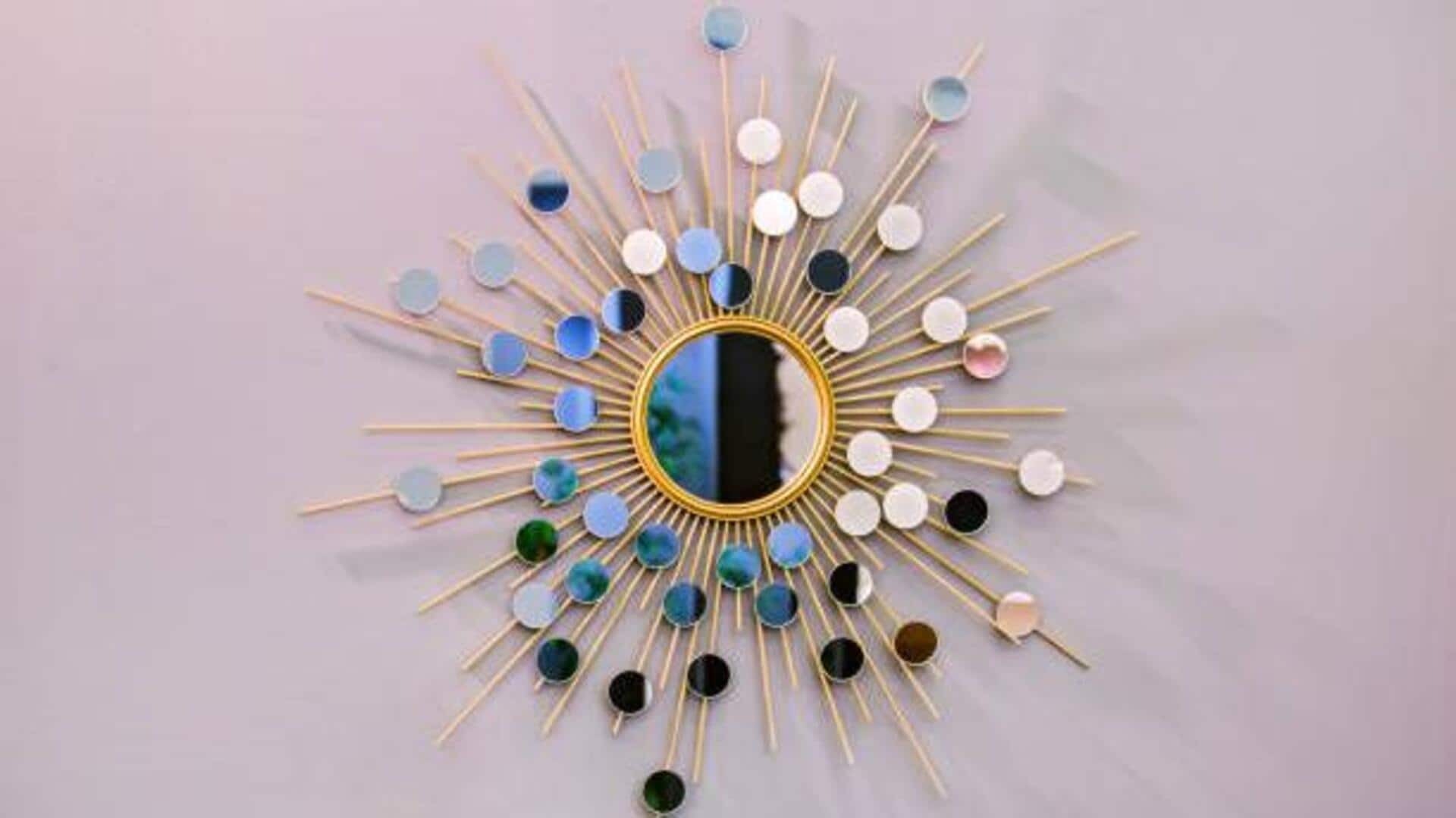DIY: How to make beautiful sunburst mirrors