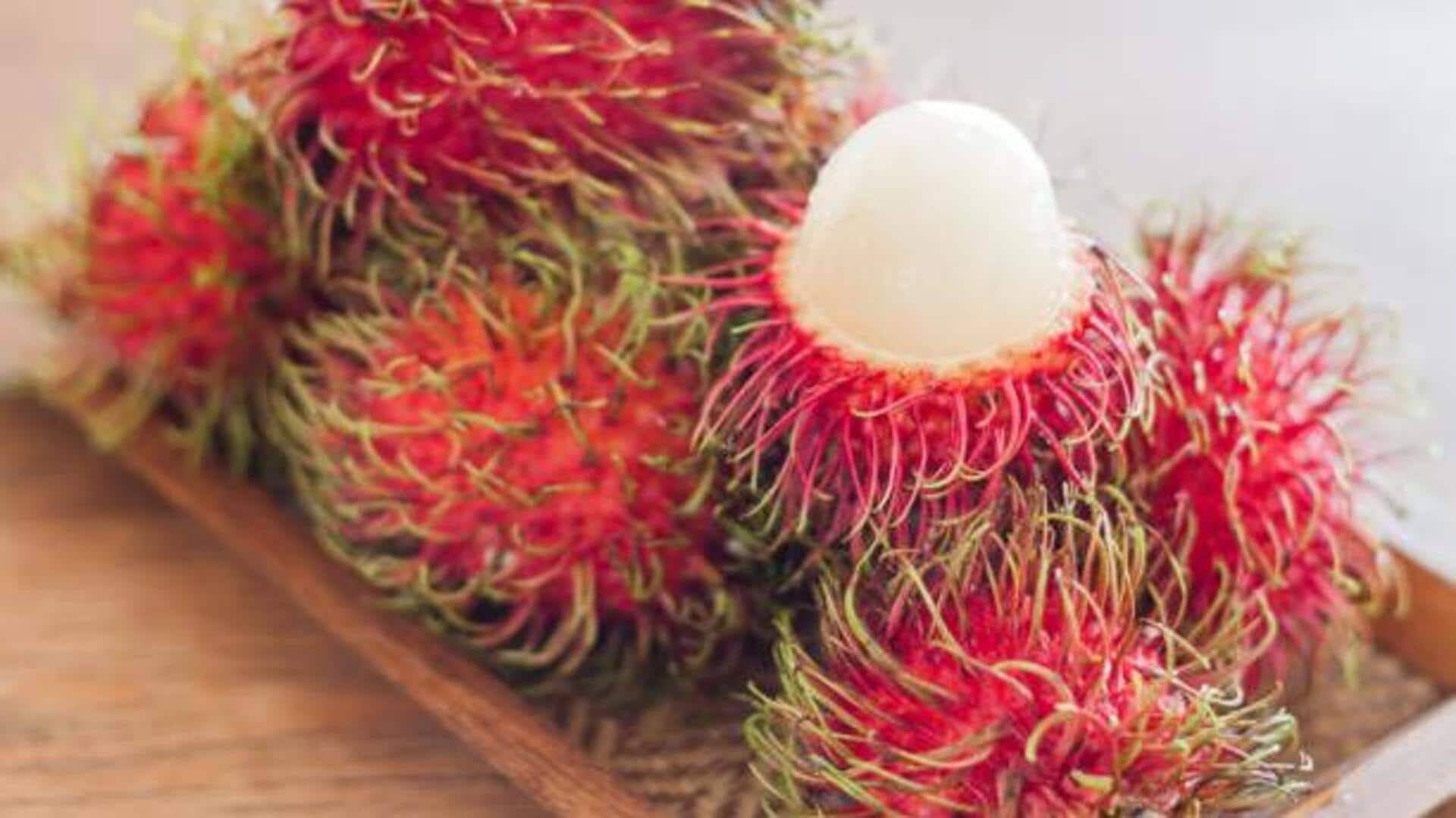 Enhancing radiance with rambutan seed hydration