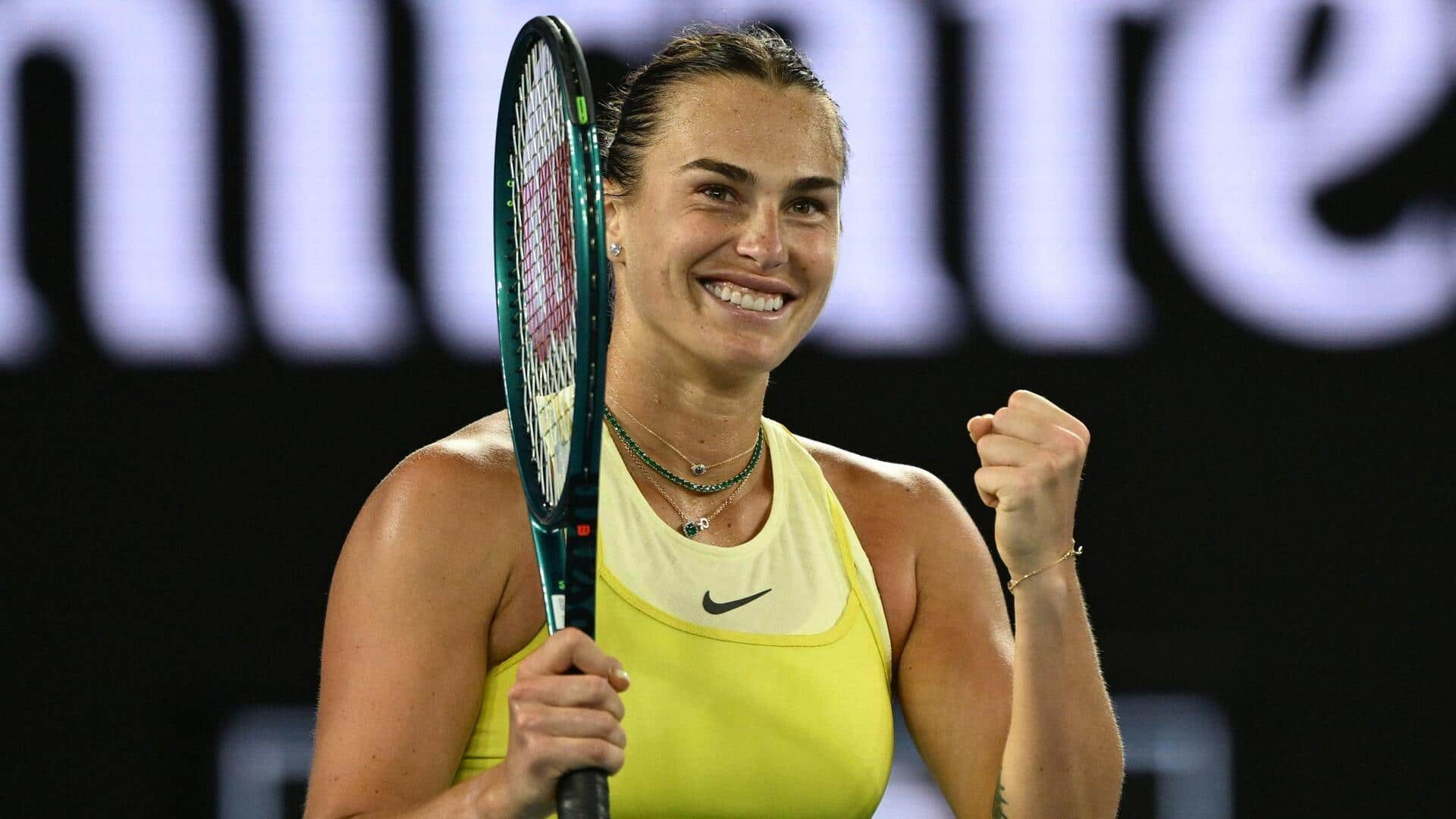 Australian Open 2025: Aryna Sabalenka reaches third straight final