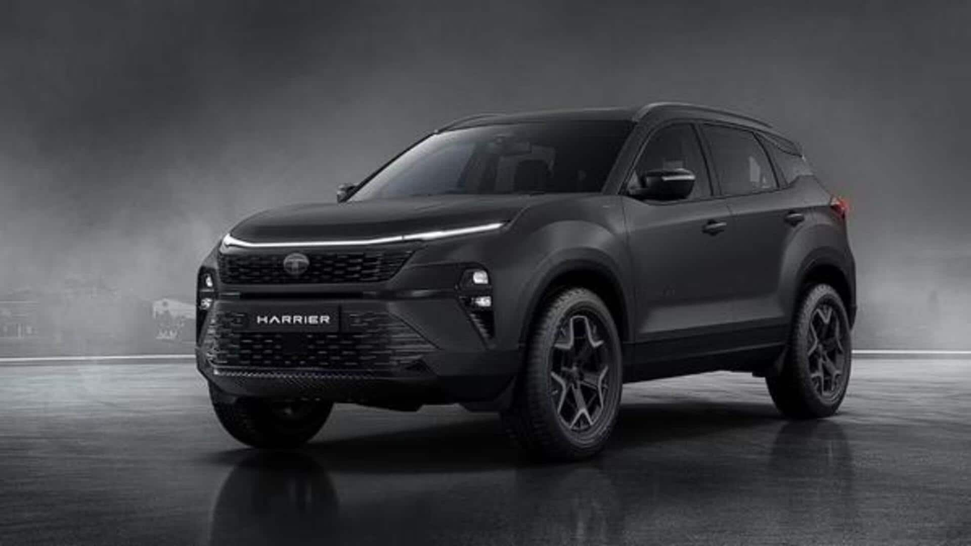 2,700 units only! Tata Safari, Harrier Stealth Editions launched