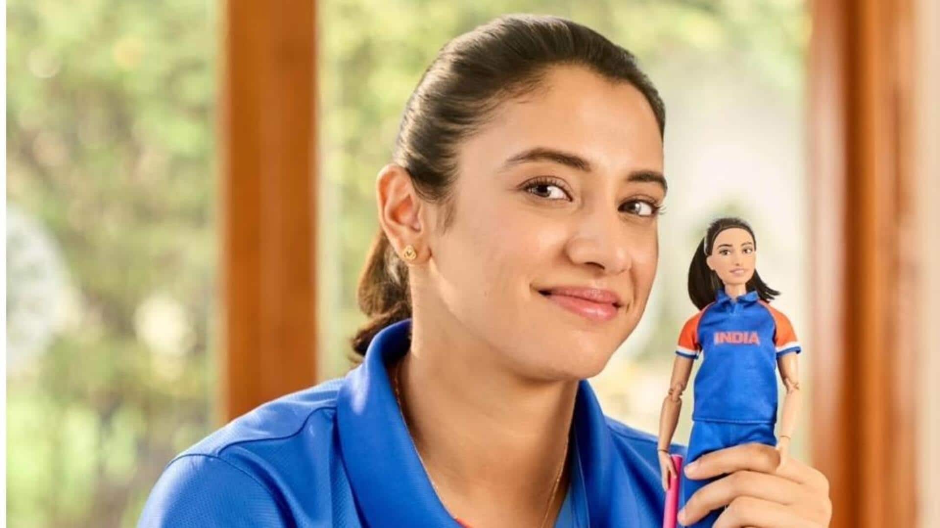 Smriti Mandhana becomes 1st cricketer to join Barbie Dream Team