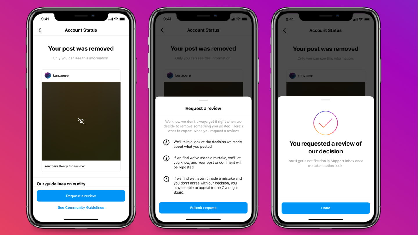 'Account status' would alert users of violations, help with shadowbanning 'Account status' would alert users of violations, help with shadowbanning