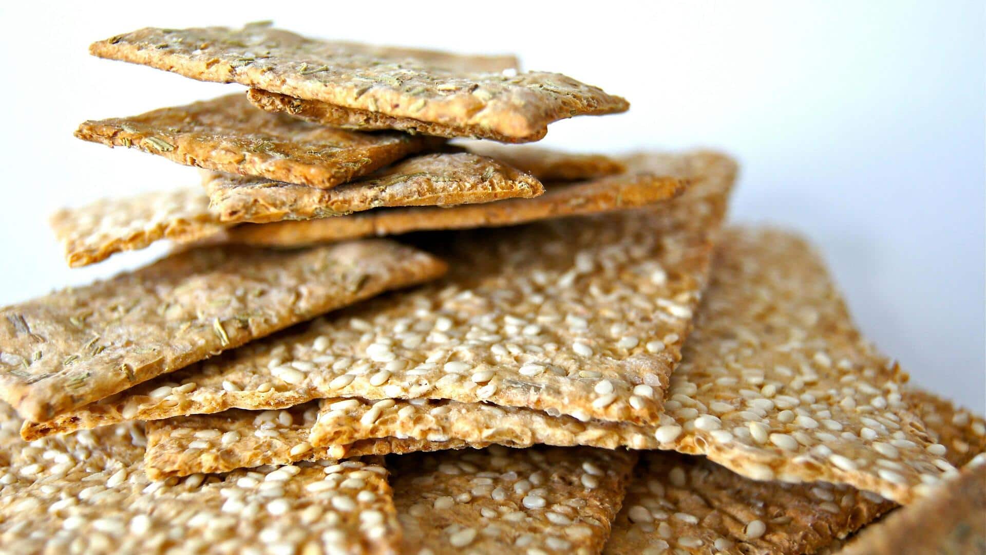 Why health enthusiasts are ditching biscuits for seed crackers