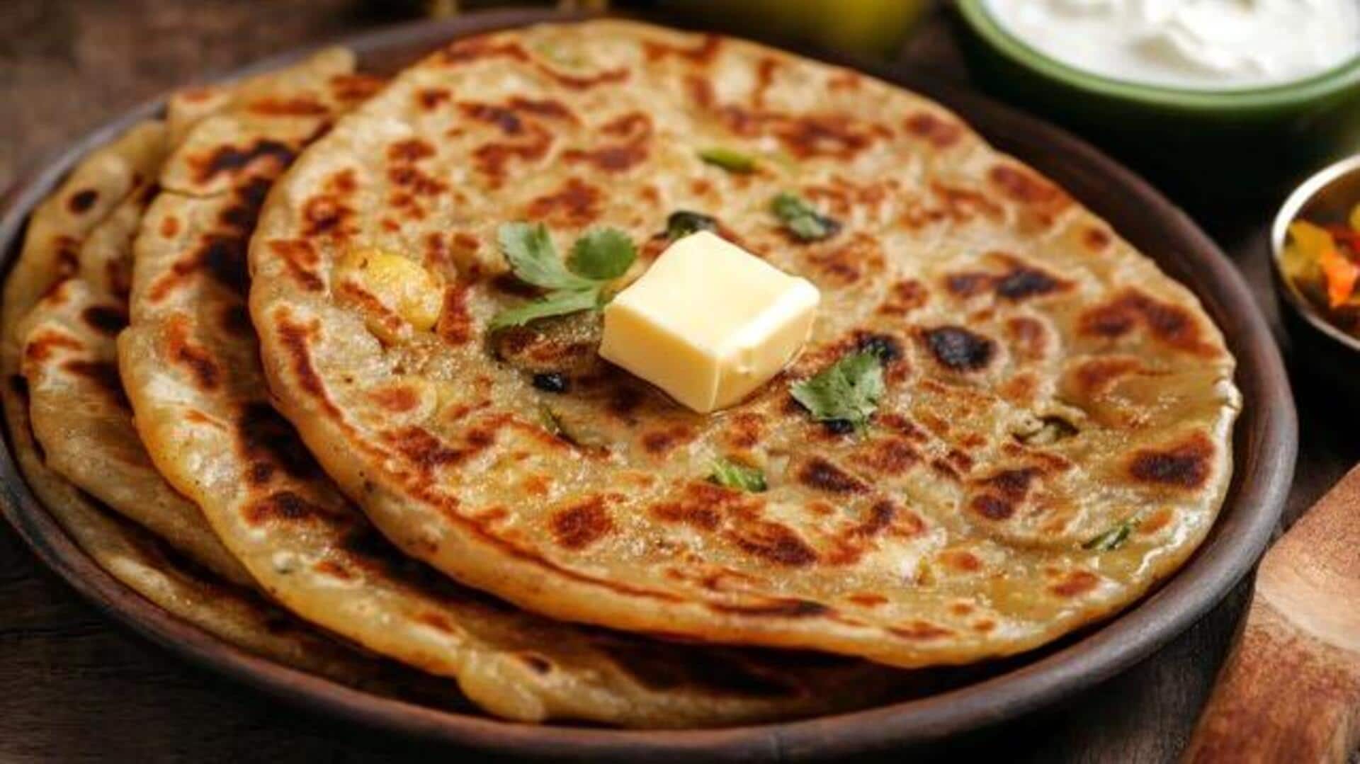 Healthy breakfasts: Stuffed bottle gourd parathas