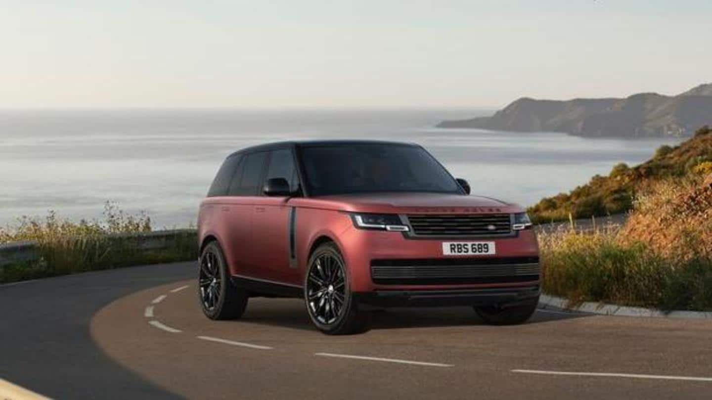 Geleerde aantal lijst Fifth-generation Range Rover, with new looks and features, goes official |  NewsBytes