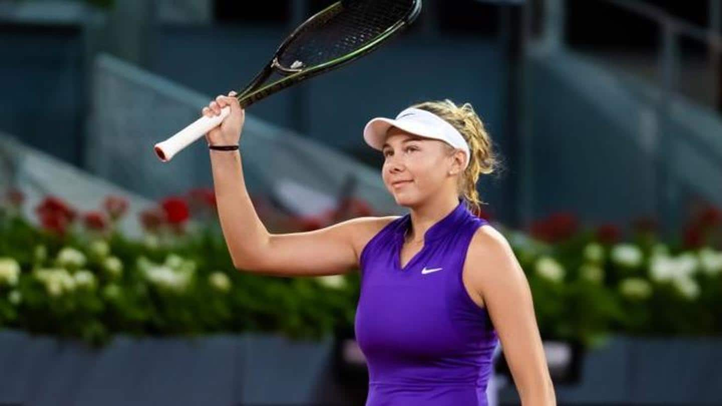 2022 Madrid Open: Amanda Anisimova downs defending champion Aryna Sabalenka