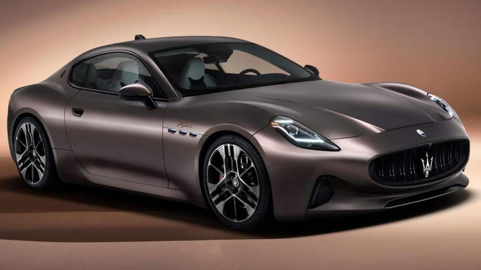 2023 Maserati GranTurismo, with stylish looks and new features, revealed
