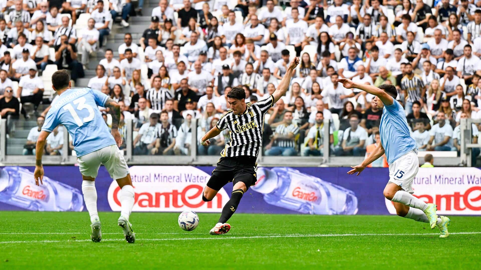 Serie A 2023-24, Juventus overcome Lazio 3-1: Key stats