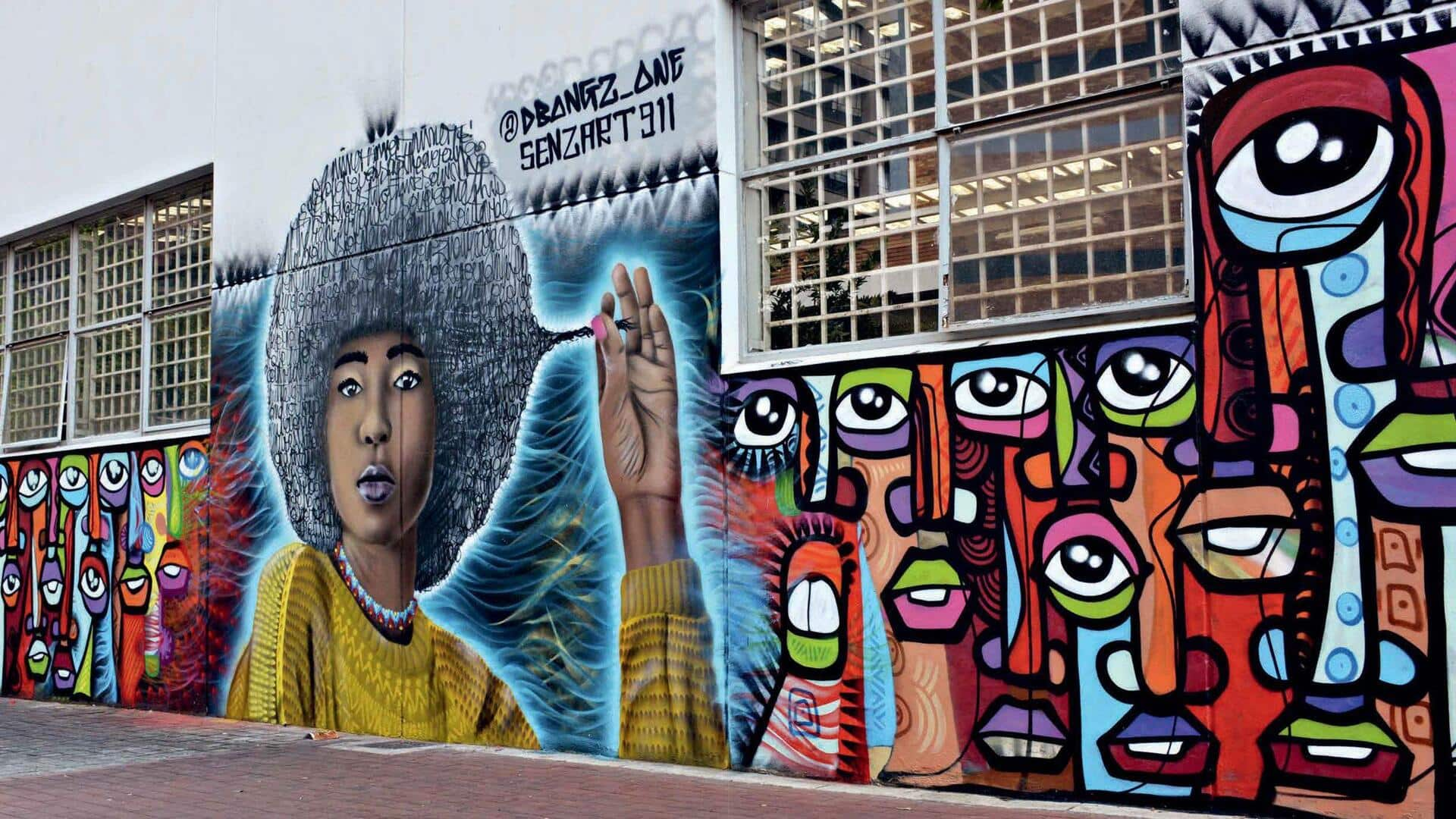 Exploring African street art and muralists