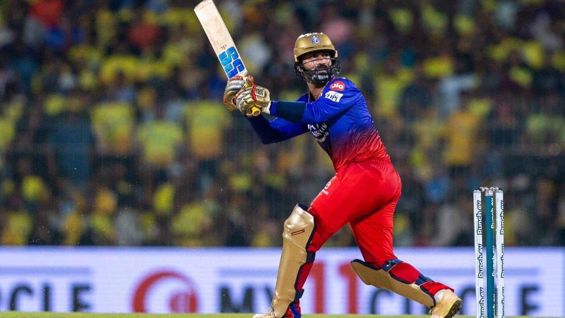 Dinesh Karthik surpasses MS Dhoni's T20 record: Details here