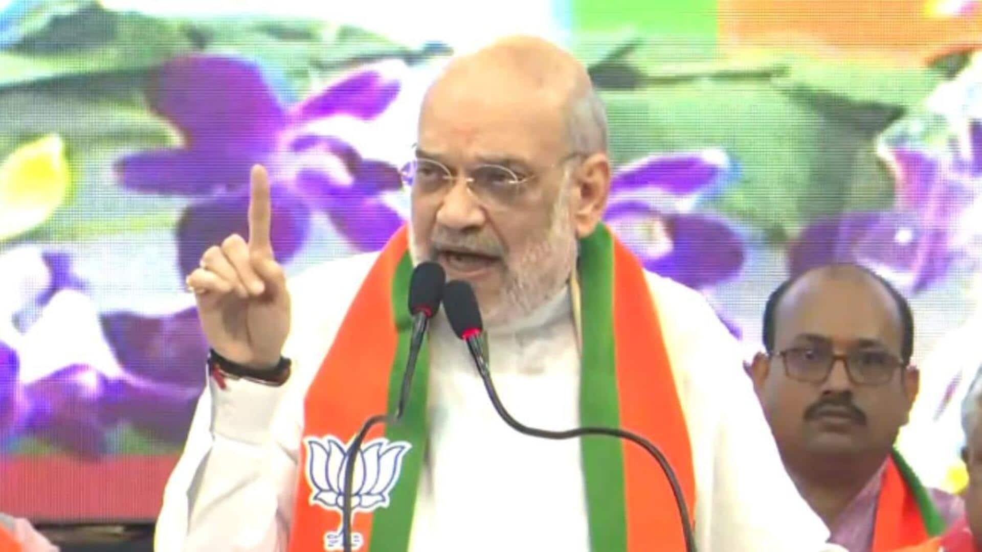 'Hundreds of BJP workers killed after Mamata became CM...': Shah 'Hundreds of BJP workers killed after Mamata became CM...': Shah