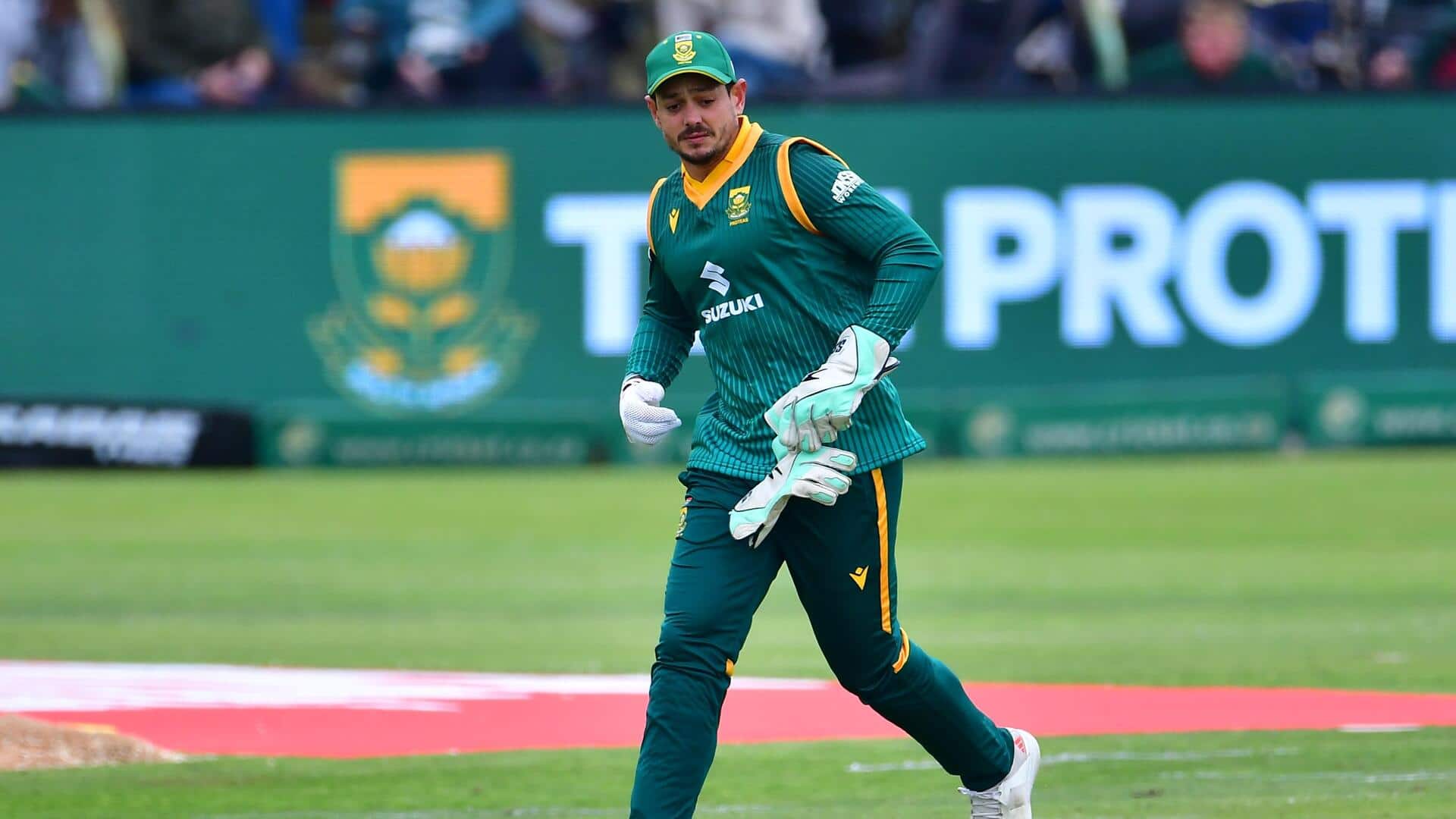 Quinton de Kock posts his 2nd ODI duck against Australia